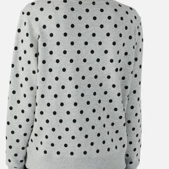 KATE SPADE ♠️ EASTERN DOT LOGO SWEATSHIRT - Picture 2 of 11